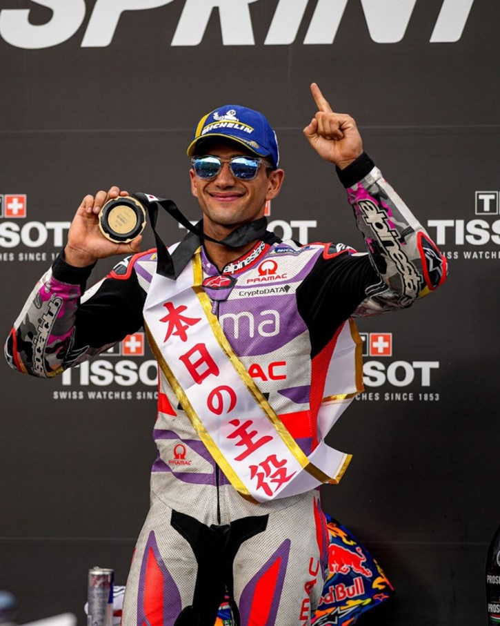 Τρίτο συνεχόμενο Χρυσό για τον Jorge Martin σε Αγώνες Sprint